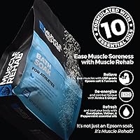 Muscle Rehab Epsom Salt Muscle Recovery Soak with Arnica, Turmeric & Essential Oils 2 Bags 29oz Each — image 2