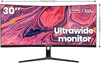 CRUA 30-inch Ultrawide Curved Monitor — image 8