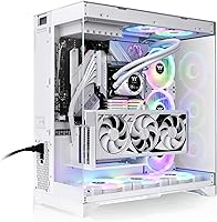 Thermaltake E550 TG Snow Mid Tower ATX Case — image 5