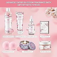 BBlove Japanese Cherry Blossom 7-Piece Spa Gift Set — image 3