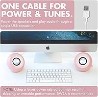 X9 Performance X9BTMARBLEPK Computer Speakers — image 2