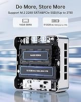 KAMRUI Essenx E2 N150 Mini PC, 16GB RAM, 512GB SSD — image 4