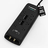 Monster Power Surge Protector 4,050 Joules 8 Outlets with USB-A & USB-C — image 1