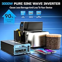 OLTEANP 24V 3000W Pure Sine Wave Inverter — image 2