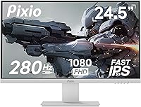 Pixio PX259 Prime White 25-inch 280Hz Gaming Monitor — image 1