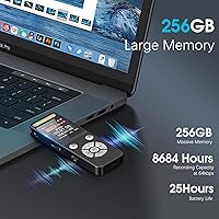 HEVAVW L139 256GB Digital Voice Recorder — image 3