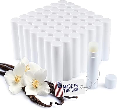 Belladonna Lip Balm Bulk Vanilla (50 Count)