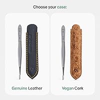 GERmanikure Slanted Tweezers in Leather Case — image 6