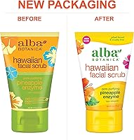 Alba Botanica Hawaiian Facial Scrub, Pineapple Enzyme 4oz — image 4