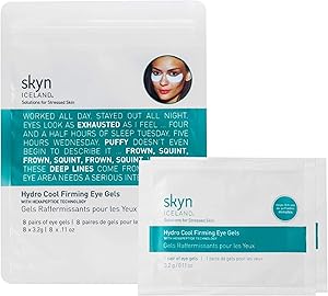 skyn ICELAND Hydro Cool Firming Eye Gels, 8 Pairs Review