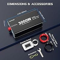 OLTEANP 24V 3000W Pure Sine Wave Inverter — image 8