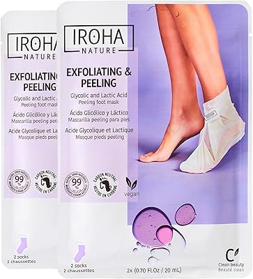 IROHA NATURE Exfoliating Foot Peeling Socks 2 Pairs