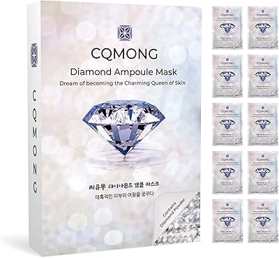 CQMONG Diamond Ampoule Sheet Mask (30g x 10pcs)