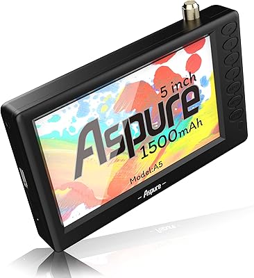 aspure 5-inch Portable Digital TV