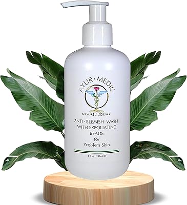 Ayur Medic Anti-Blemish Wash with Exfoliating Beads 10.24oz