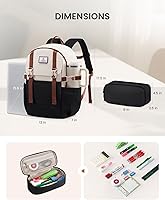 LOVEVOOK School Backpack for Teen Girls — image 5