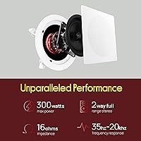 Pyle PDIC16106 10-inch In-Ceiling/In-Wall Speakers — image 4