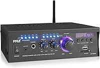 Pyle PCAU46BA 2x120W Bluetooth Stereo Amplifier — image 1