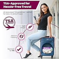 Trektote Travel Toiletry Kit for Women – 15 Piece Set — image 5