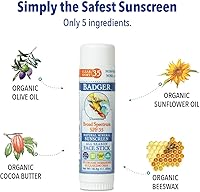 Badger Mineral Sunscreen Combo, SPF 30 Cream & SPF 35 Face Stick — image 6