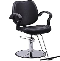 Beauty Style Classic Hydraulic Barber Chair Black — image 1