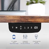 VIVO DESK-EV02RB Electric Sit Stand Desk Frame — image 5