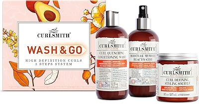 Curlsmith Wash & Go High Definition Curls Kit, 237mL