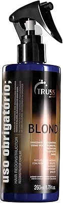 TRUSS Purple Hair Spray & Blonde Toner – Deluxe Prime Champagne Blonde, 8.79oz