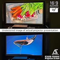 Akia Screens Fixed Frame Projector Screen 110-inch 16:9 — image 7