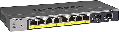 NETGEAR GS110TP 10-Port PoE Gigabit Ethernet Smart Switch