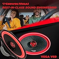 Cerwin-Vega V69 6″ x 9″ 2-Way Coaxial Car Audio Speakers — image 7
