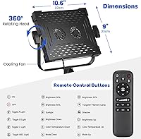 BANSINE K50 Bi-Color LED Video Lighting Kit — image 8