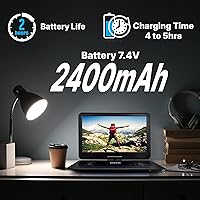 Pyle PDV177BK Portable DVD Player 17.9″ HD — image 6