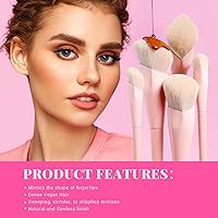 Jessup 14-Piece Pink Makeup Brush Set — image 4