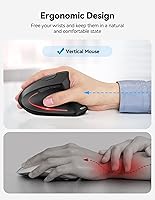 TECKNET Ergonomic Vertical Mouse TK-MS007 — image 7