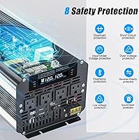 Cantonape MSW1500W-LED-US 5000W Power Inverter — image 4