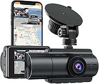 LAMONKE 4K Dual Dash Cam with GPS Wi-Fi — image 1