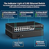 VIMIN 18-Port 2.5G Unmanaged Switch — image 6