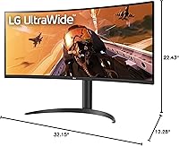 LG 34WQ73A-B 34-Inch UltraWide QHD Curved Monitor — image 5