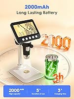 WKR Coin Microscope 1080P Digital Magnifier 50X-1000X — image 6