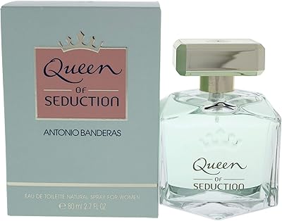 Antonio Banderas Queen of Seduction Eau De Toilette Spray for Women, 80mL