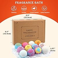 KASTU Bath Bombs Gift Set, 12 Scents — image 3