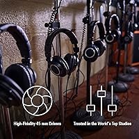 Audio-Technica ATH-M50x Professional Studio Monitor Headphones — image 4