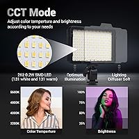 Tolifo PT-F260B On-Camera Video Light — image 3