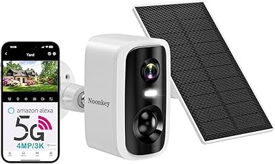 Noonkey 4MP Solar Security Camera