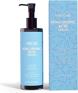 +1HEROLABS Hyaluronic Acid Serum with Vitamin B5, C, E & Niacinamide, 8.45 Fl Oz Review
