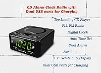 HANNLOMAX HX-300CD CD Player with FM Radio and Dual Alarm Clock — image 2