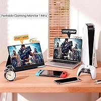 StarXnDa 14″ 2.5K Portable Gaming Monitor 144Hz — image 2