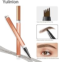 Yulinlon 4-Tip Eyebrow Pen 1#Light Brown — image 5
