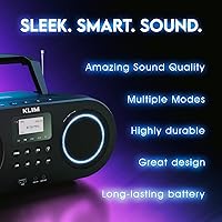 KLIM B5 Portable CD Player Boombox — image 2